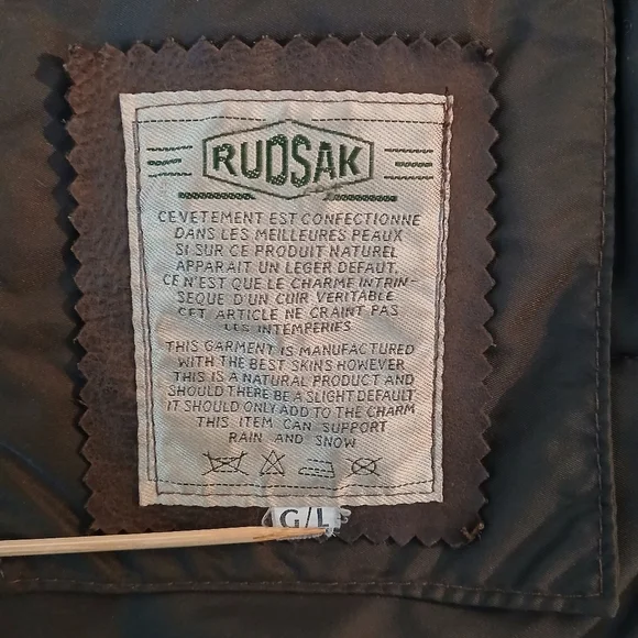 Vintage Rudsak Mixmedia leather puffer coat - Picture 10 of 14